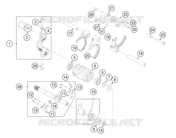 GEAR SHIFTING MECHANISM