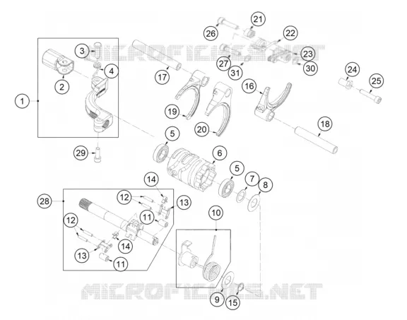 GEAR SHIFTING MECHANISM
