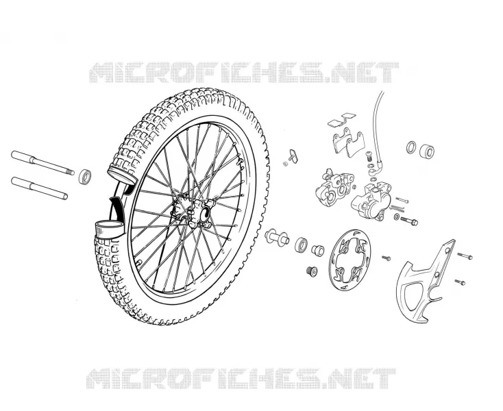 FRONT WHEEL / BRAKE