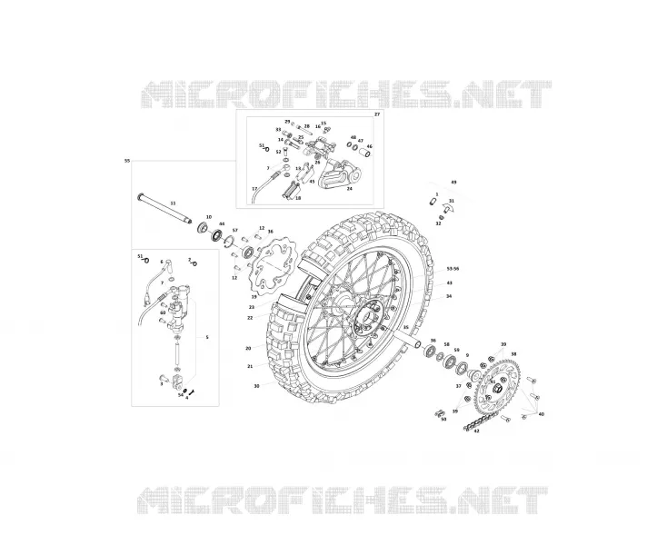 REAR WHEEL / BRAKE