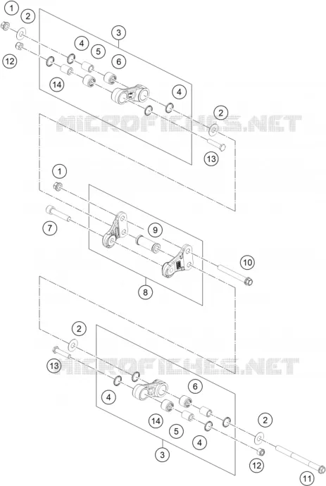 SHOCK PRO LEVER LINKAGE