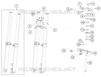 FRONT FORK / TRIPLE CLAMP