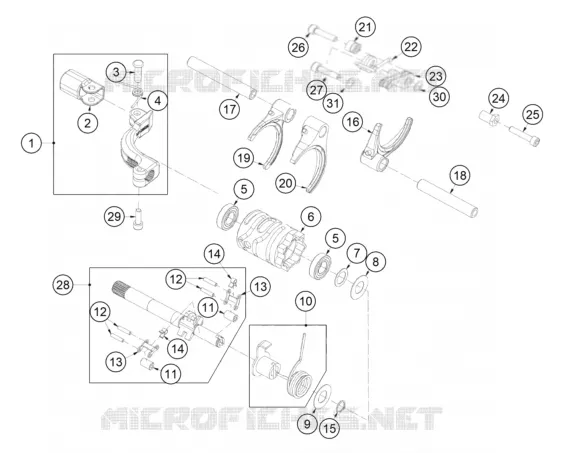 GEAR SHIFTING MECHANISM