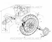 REAR WHEEL / BRAKE CALIPER