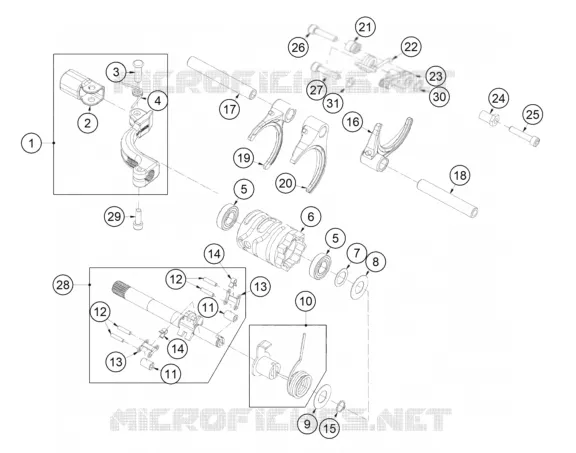 GEAR SHIFTING MECHANISM