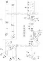 FRONT FORK / TRIPLE CLAMP