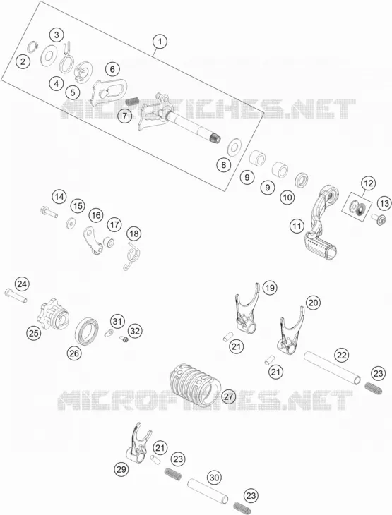 GEAR SHIFTING MECHANISM