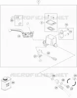 FRONT BRAKE MASTER CYLINDER
