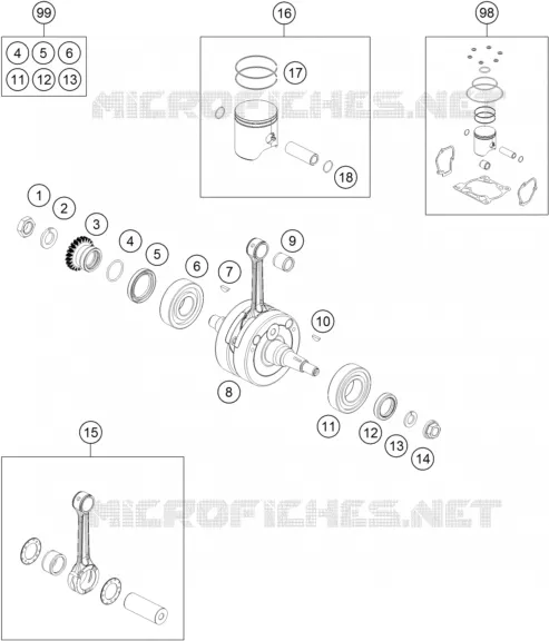 CRANKSHAFT / PISTON