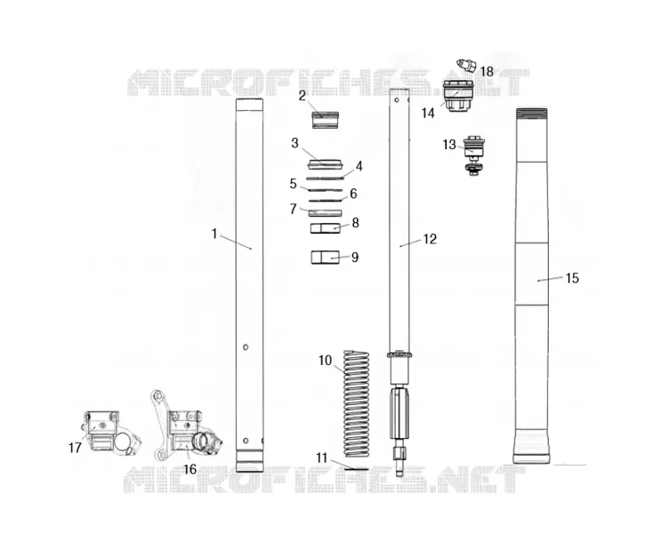 FORK COMPONENTS