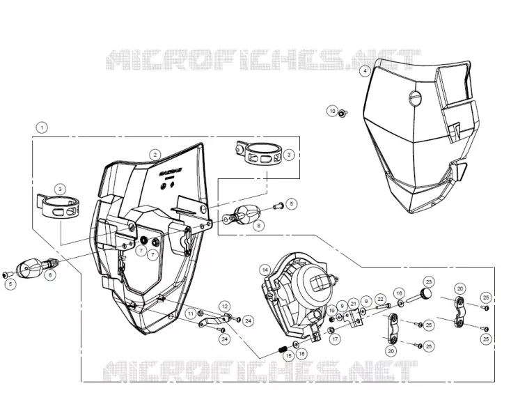 HEADLIGHT PLASTIC