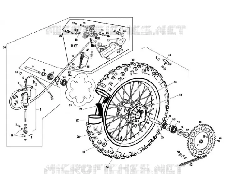 REAR WHEEL / BRAKE