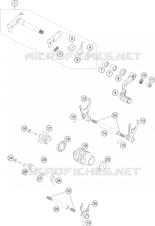 GEAR SHIFTING MECHANISM