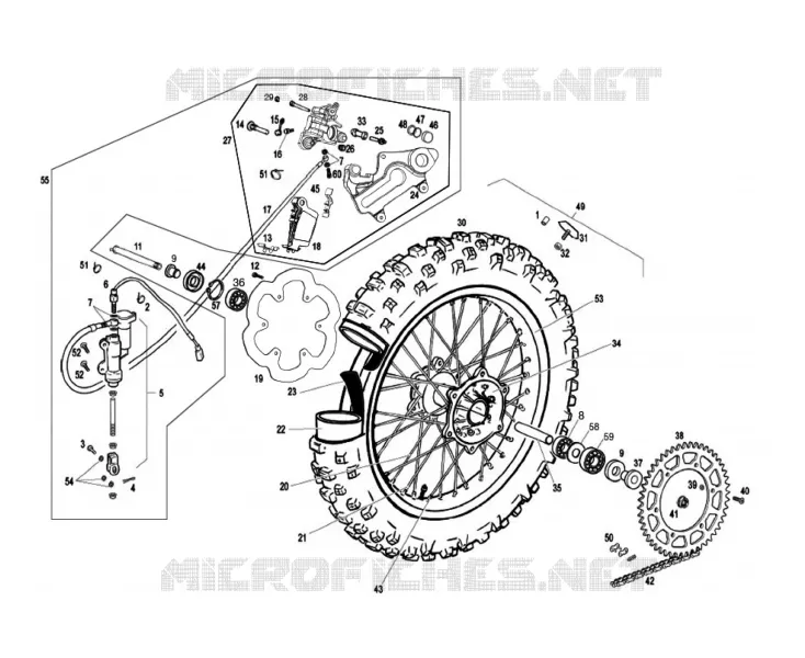 REAR WHEEL / BRAKE