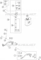 REAR BRAKE MASTER CYLINDER