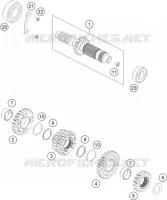 GEARBOX MAIN SHAFT