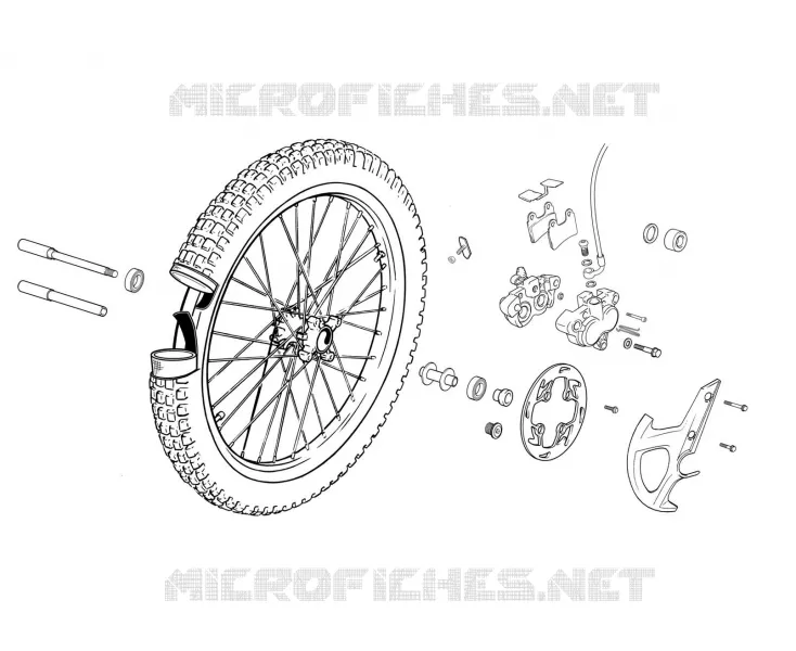 FRONT WHEEL / BRAKE