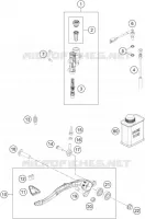 REAR BRAKE MASTER CYLINDER