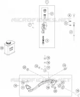 REAR BRAKE MASTER CYLINDER