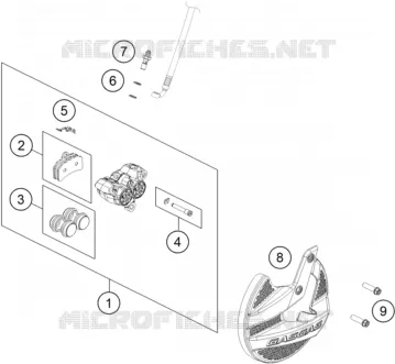 FRONT BRAKE CALIPER