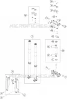 FRONT FORK / TRIPLE CLAMP
