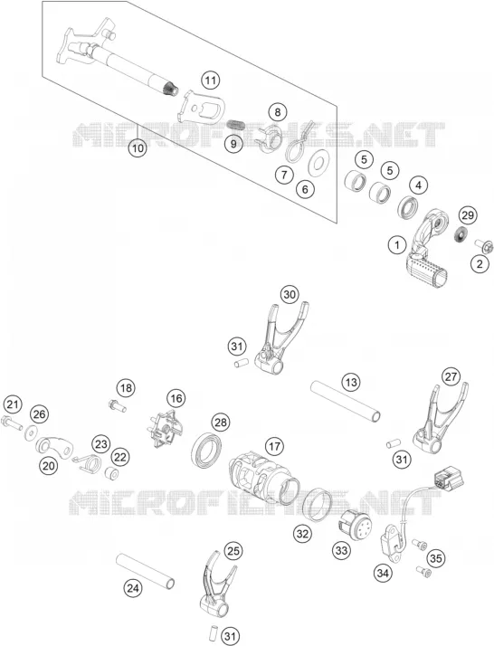 GEAR SHIFTING MECHANISM