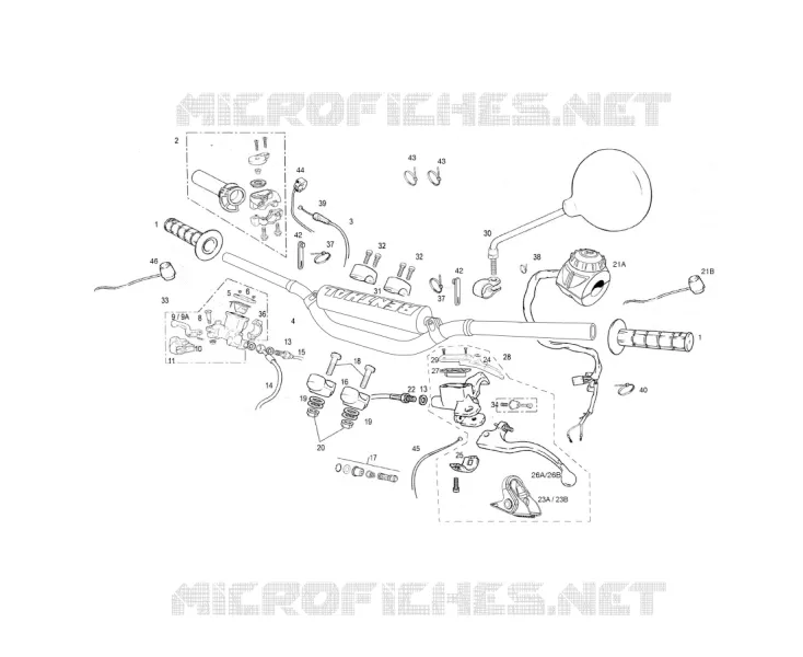 HANDLEBAR / MASTER CYLINDER