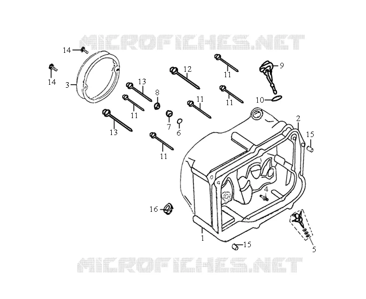 RIGHT CRANKCASE COVER