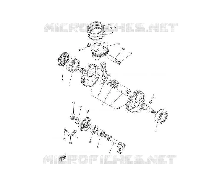 CRANKSHAFT 250/300