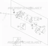 REAR BRAKE CALIPER