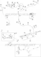 REAR BRAKE MASTER CYLINDER