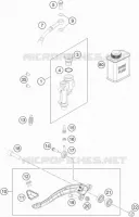 REAR BRAKE MASTER CYLINDER