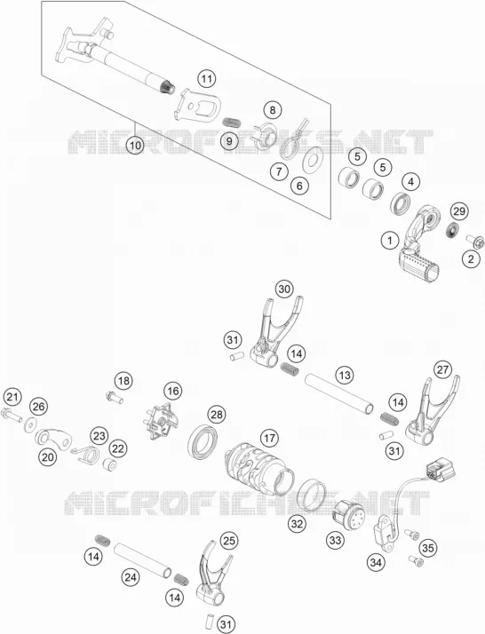 GEAR SHIFTING MECHANISM