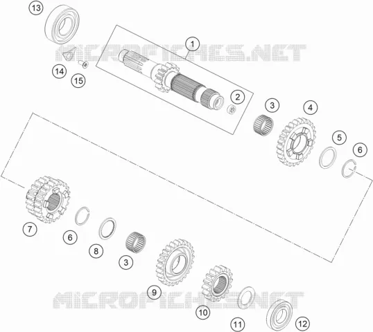 GEARBOX MAIN SHAFT