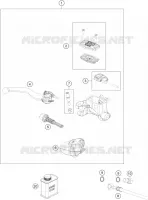 FRONT BRAKE MASTER CYLINDER