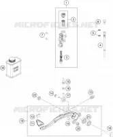 REAR BRAKE MASTER CYLINDER