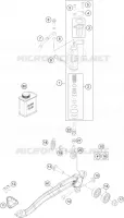 REAR BRAKE MASTER CYLINDER