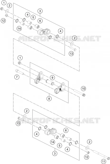 SHOCK PRO LEVER LINKAGE