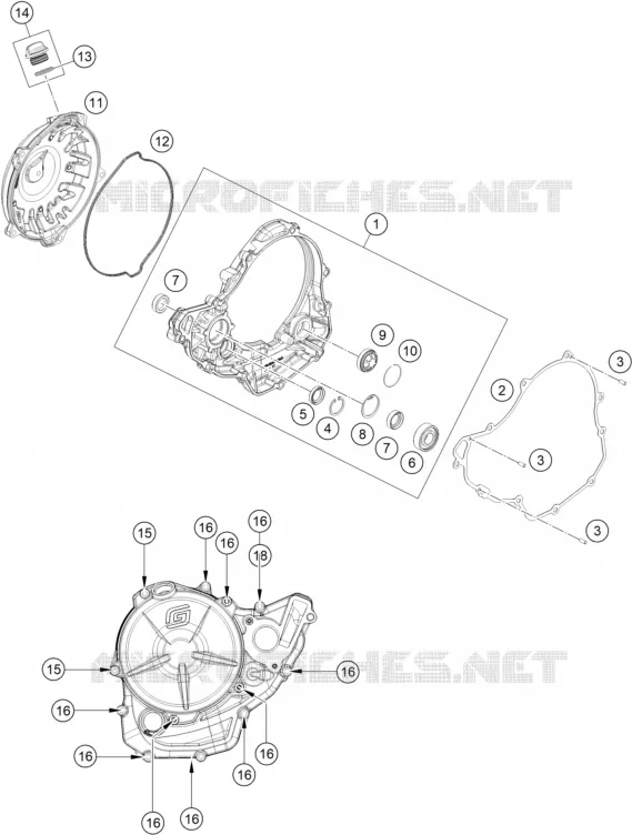 CLUTCH COVER