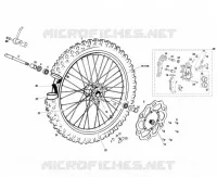 FRONT WHEEL / BRAKE