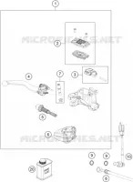 FRONT BRAKE MASTER CYLINDER