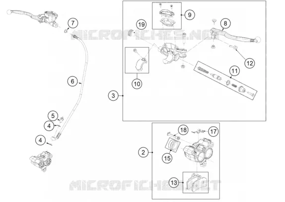 FRONT BRAKE MASTER CYLINDER