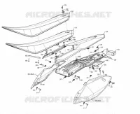 SEAT / REAR PLASTIC