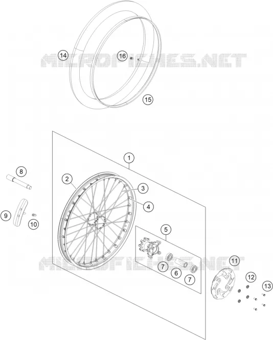 FRONT WHEEL