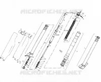 FRONT FORK MARZOCCHI 45