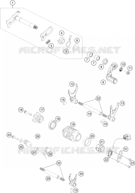 GEAR SHIFTING MECHANISM