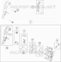 FRONT BRAKE CALIPER