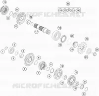 GEARBOX COUNTERSHAFT