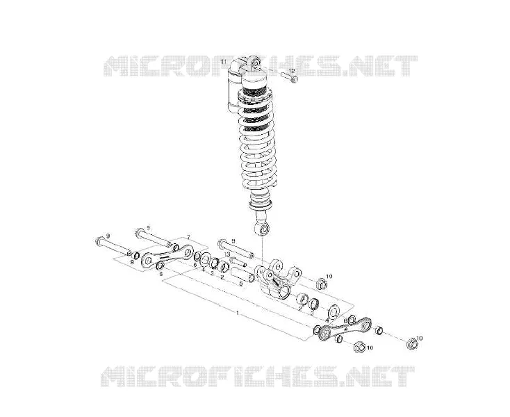 REAR SHOCK ABSORBER