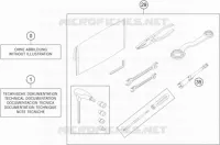 TOOL KIT / MANUALS / OPTIONS